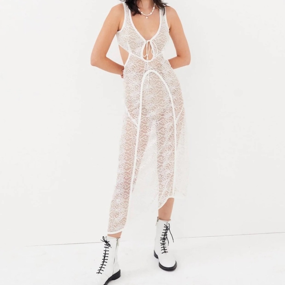 For Love & Lemons Rosanna Midi Dress
